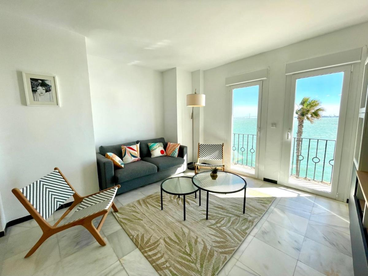 Gatu Villa Oceano Frente Al Mar En Puerto Sherry " Preferente Mayores De 25 Anos Y Familias " El Puerto de Santa María Eksteriør bilde