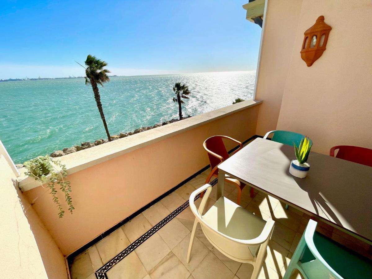 Gatu Villa Oceano Frente Al Mar En Puerto Sherry " Preferente Mayores De 25 Anos Y Familias " El Puerto de Santa María Eksteriør bilde