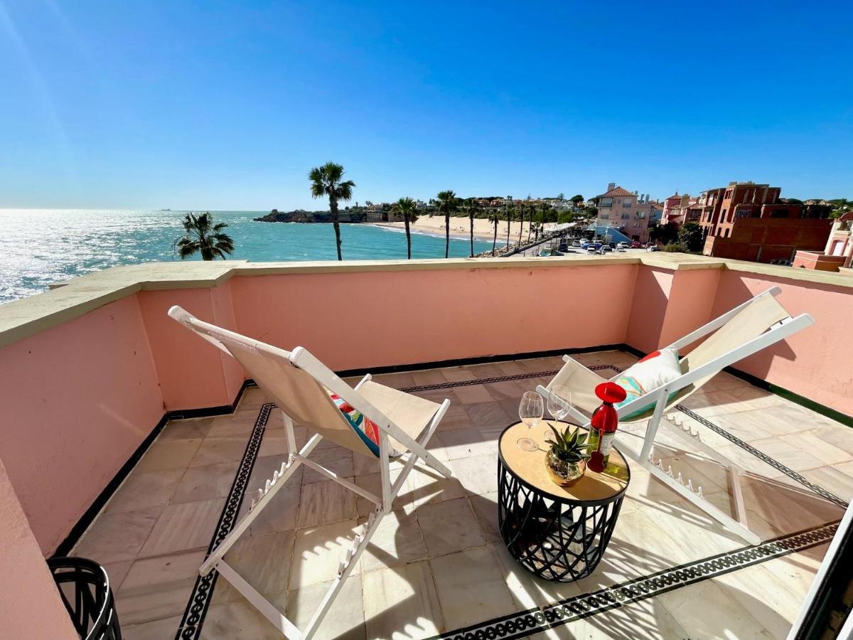 Gatu Villa Oceano Frente Al Mar En Puerto Sherry " Preferente Mayores De 25 Anos Y Familias " El Puerto de Santa María Eksteriør bilde